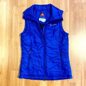 Columbia vest blue sz small